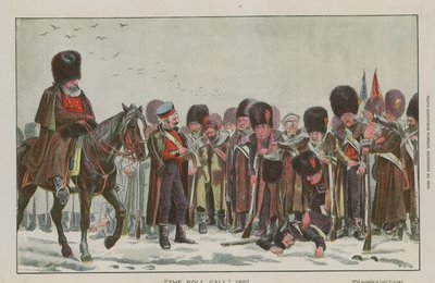 रोल कॉल, 1892 द्वारा अंग्रेजी स्कूल