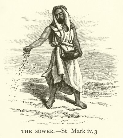 बोने वाला, सेंट मार्क, iv, 3 (उत्कीर्णन) द्वारा अंग्रेजी स्कूल