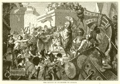 एथेंस में Alcibiades की वापसी द्वारा अंग्रेजी स्कूल