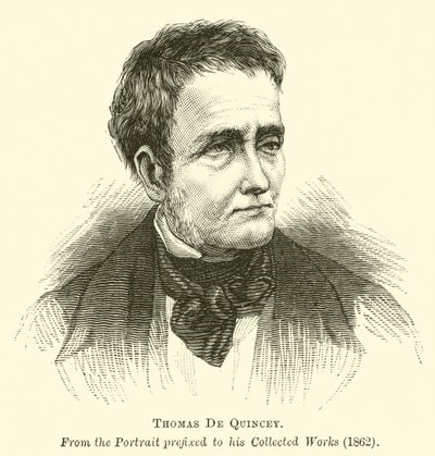 थॉमस डी Quincey द्वारा अंग्रेजी स्कूल