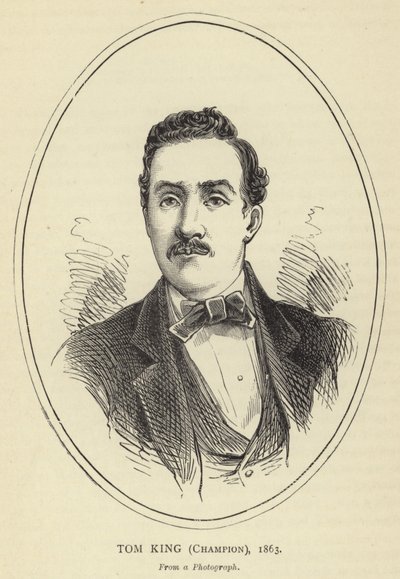 टॉम किंग, चैंपियन, 1863, एक तस्वीर से द्वारा अंग्रेजी स्कूल