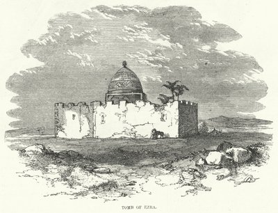 एज्रा का मकबरा (उत्कीर्णन) द्वारा अंग्रेजी स्कूल