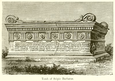 Scipio दाढ़ी के मकबरे द्वारा अंग्रेजी स्कूल
