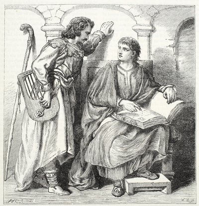 ट्रबलबोर और बार्बे, जेम्स एइटकेन वायली (1808-1890), पब द्वारा प्रोटेस्टेंटवाद के इतिहास का चित्रण। 1878 द्वारा अंग्रेजी स्कूल
