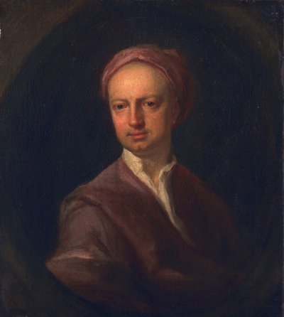 अज्ञात व्यक्ति, जिसे ओलिवर गोल्डस्मिथ कहा जाता है, c.1730 द्वारा अंग्रेजी स्कूल