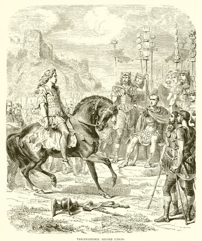 सीज़र से पहले Vercingetorix द्वारा अंग्रेजी स्कूल