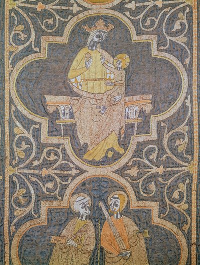 वर्जिन और चाइल्ड, क्लेयर चौसले से विस्तार, c.1272-94 द्वारा अंग्रेजी स्कूल