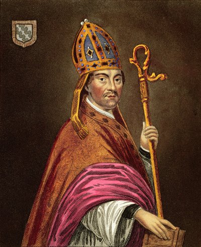बोडलियन गैलरी में एक पेंटिंग के बाद वाल्टर स्टैपलडन (1261-1326) द्वारा अंग्रेजी स्कूल