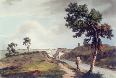 वाटरलू, सी। टर्नर द्वारा उत्कीर्ण, 1816 (रंगीन उत्कीर्णन) द्वारा अंग्रेजी स्कूल