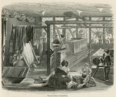Spitalfields में बुनकर घर द्वारा अंग्रेजी स्कूल