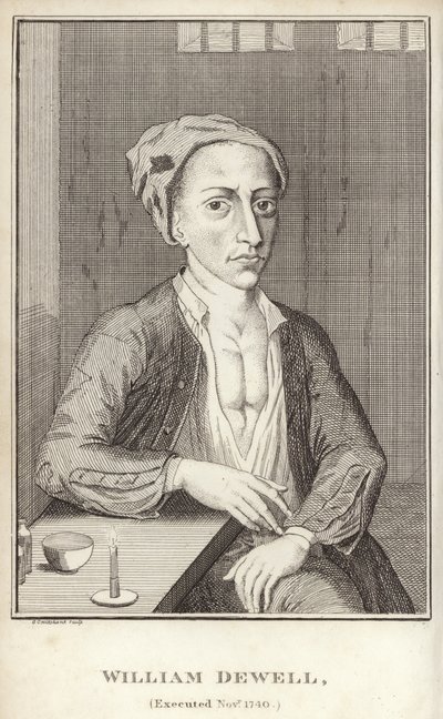 विलियम डेवेल, नवंबर 1740 को निष्पादित किया गया द्वारा अंग्रेजी स्कूल