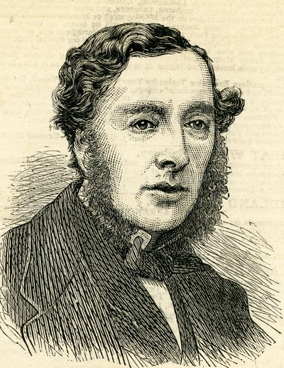 विलियम रिचर्ड एनेस्ले, 4 डी अर्ल एन्सले (1830-74) चित्रांकन 22 अगस्त, 1874 को ग्राफिक से द्वारा अंग्रेजी स्कूल