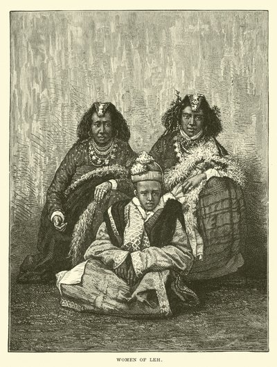 लेह की महिलाएं द्वारा अंग्रेजी स्कूल