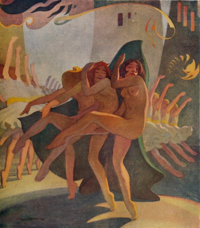 नृत्य ताल, c1920 द्वारा एरिक हैरल्ड मैकबेथ रॉबर्टसन