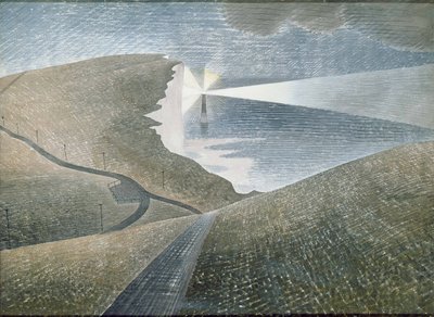 बीची हेड, 1939 (वाटर कलर) द्वारा Eric Ravilious