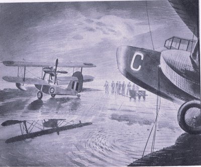 1947 में कोलिन द्वारा प्रकाशित ब्रिटिश एडवेंचर से परेड की सुबह द्वारा एरिक Ravilious
