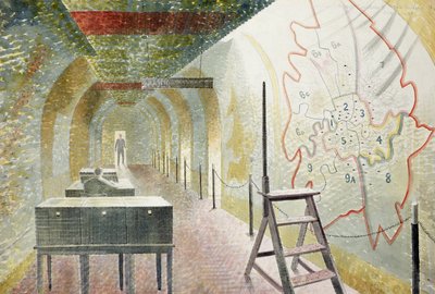 नहीं 1 मैप कॉरिडोर द्वारा एरिक Ravilious