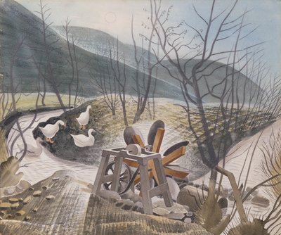 वाटरव्हील, 1938 द्वारा एरिक Ravilious