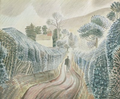 गीला दोपहर, 1928 द्वारा Eric Ravilious