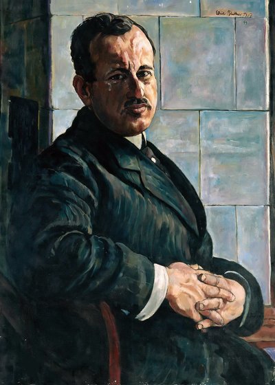 जॉर्ज हर्मन 1871-1943, 1917-1918 का चित्र। द्वारा एरच ब्यूटनर