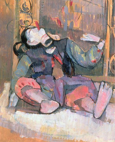 दर्पण के साथ थाई कठपुतली, 1989 द्वारा एरिन टाउनसेंड