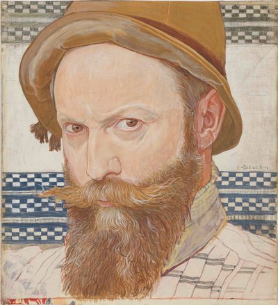 सेल्फ-पोर्ट्रेट, 1911। द्वारा अर्नेस्ट बीलर