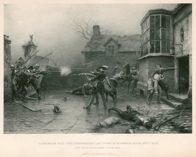 बारूद की साजिश; 7 नवंबर 1605 को होलिच हाउस में साजिशकर्ताओं का अंतिम रुख द्वारा अर्नेस्ट क्रॉफ्ट्स