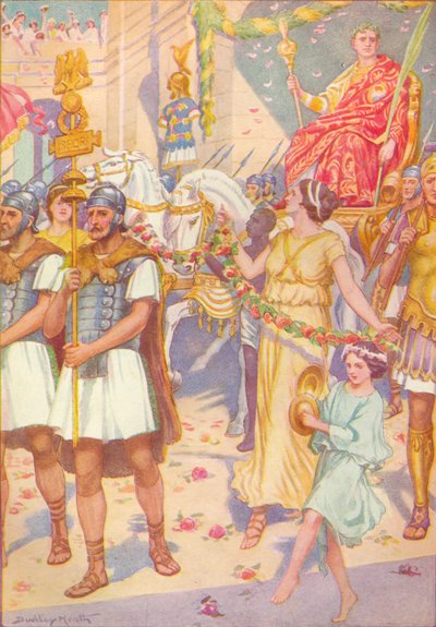 उनकी प्रगति एक राजा के रूप में थी, c1912 1912 द्वारा अर्नेस्ट डडली हीथ
