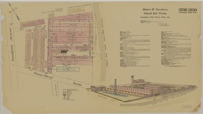 फ्रैंकफोर्ड एवेन्यू। और व्हॉट्सएफ़ लेन, हेक्सामेर जनरल सर्वे, 1895 द्वारा अर्नेस्ट हेक्सामर