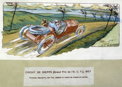 Dieppe सर्किट (ACF ग्रांड प्रिक्स) द्वारा अर्नेस्ट मोंटोट