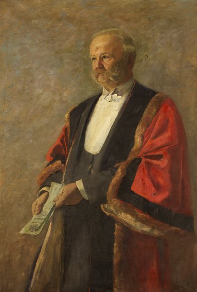 एल्डरमैन सीपी बिलिंग, c.1922 (कैनवास पर तेल) द्वारा अर्नेस्ट पाइल बकनल