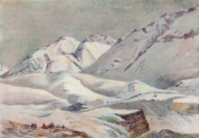 एंडीज (रंग लिथो) द्वारा अर्नेस्ट विलियम क्रिसमस