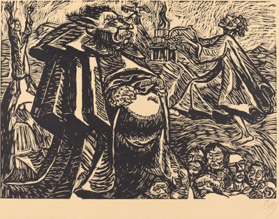 भगवान बेली, 1921। द्वारा अर्न्स्ट बारलाच