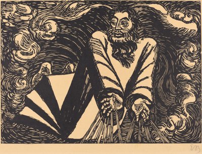पहला दिन, 1920। द्वारा अर्न्स्ट बारलाच