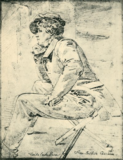 कैमिली कोरोट, 1826, 1943। द्वारा अर्नस्ट फ्राइज़
