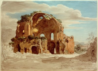 मिनर्वा मेडिसी का मंदिर द्वारा अर्नस्ट फ्राइज़