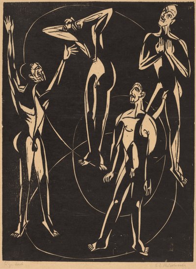 फीलिंग्स, 1937। द्वारा अर्नस्ट लुडविग किरचनर