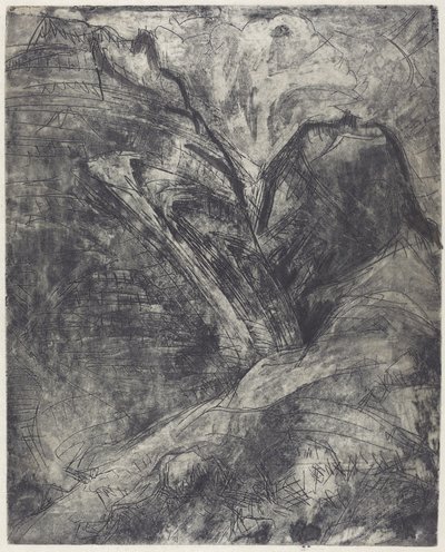 पर्वत बर्ज, 1920। द्वारा अर्नस्ट लुडविग किरचनर