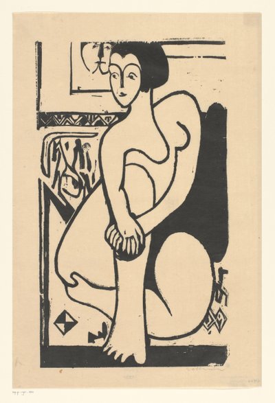  द्वारा Ernst Ludwig Kirchner (signed by artist)