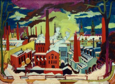 चेमित्ज़ कारखानों द्वारा Ernst Ludwig Kirchner