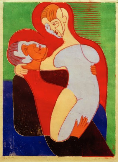ELKirchner, प्रेमी (द हेम्बस) द्वारा अर्नस्ट लुडविग किरचनर