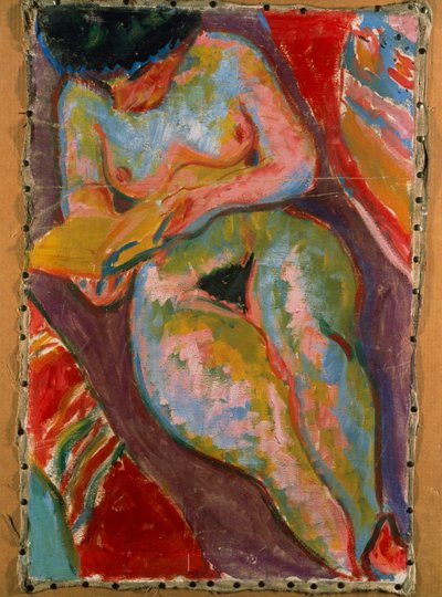 स्त्री नग्न द्वारा Ernst Ludwig Kirchner