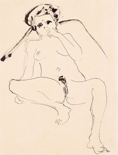 नग्न याद करना; झूठ बोलना अधिनियम, 1919 द्वारा Ernst Ludwig Kirchner