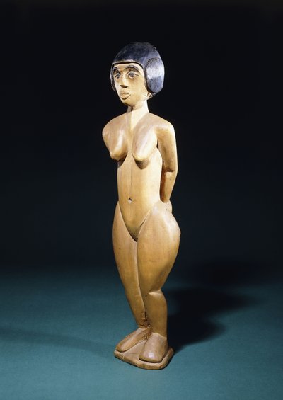 खड़ी लड़कियां; स्थायी लड़की, c.1914-1915 द्वारा अर्नस्ट लुडविग किरचनर