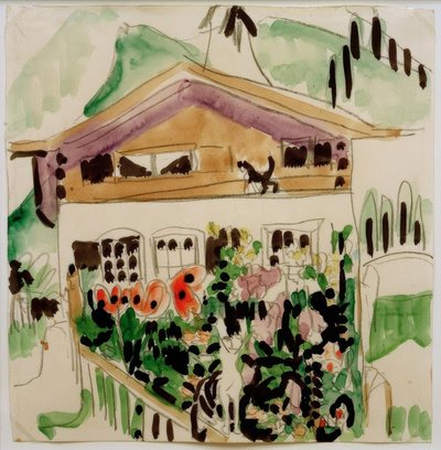 Wildbodenhaus द्वारा अर्नस्ट लुडविग किरचनर