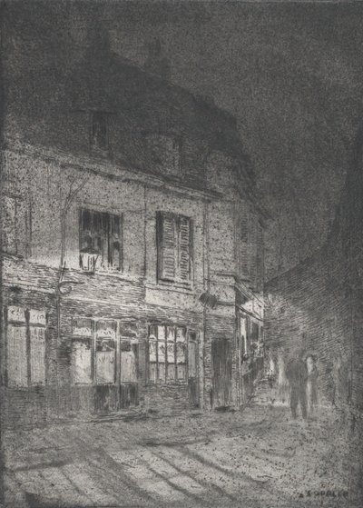 लिले: लव लेन, 1916। द्वारा अर्नस्ट ओपलर