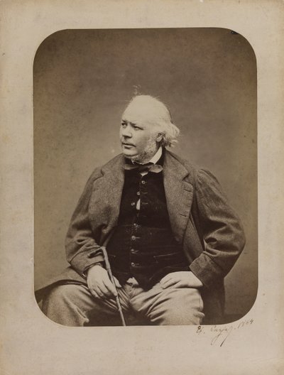 होनोरे ड्यूमियर का पोर्ट्रेट 1808-1879, 1864। द्वारा एटिने कारजाटा