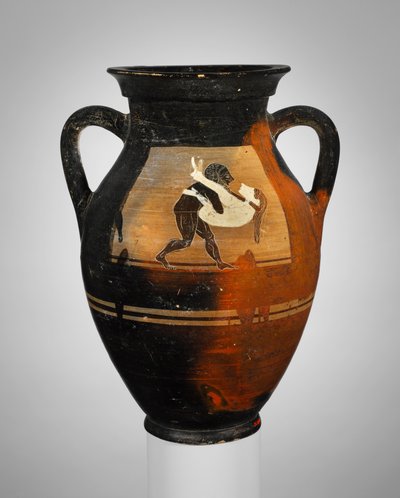 एम्फोरा, सी। 530-5 ईसा पूर्व (टेराकोटा) द्वारा Etruscan