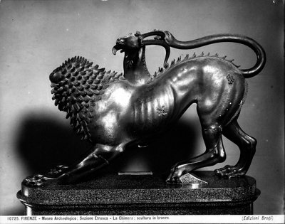 बेलेरोफ़ोन (कांस्य) का घायल कल्पना (विस्तार के लिए 104199 देखें) द्वारा Etruscan Etruscan
