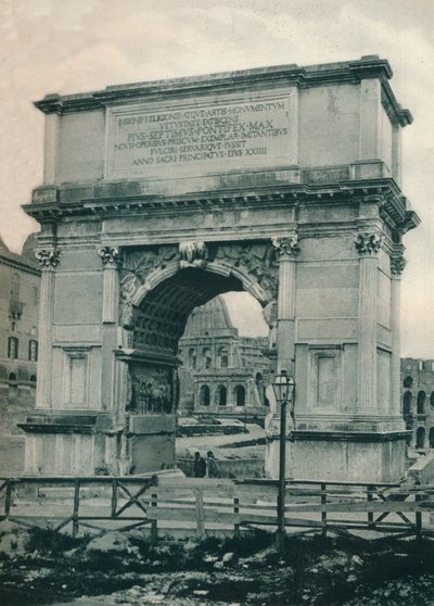 टाइटस, रोम, इटली, 1927 का आर्क द्वारा यूजेन पोपेल